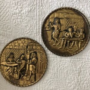 6”BRASS WALL PLATES